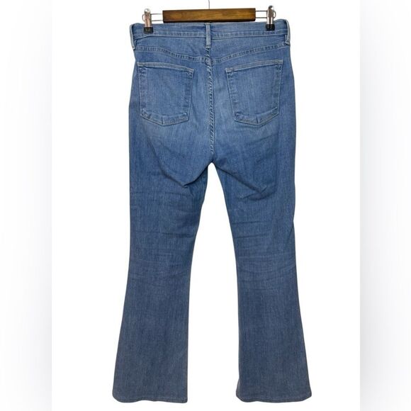 Frame Le High Flare in Sunnyspot - Picture 5 of 8